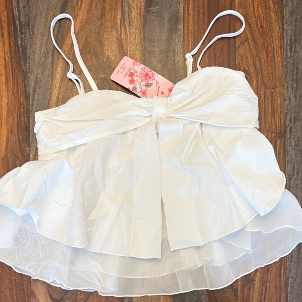 White Camisole Top